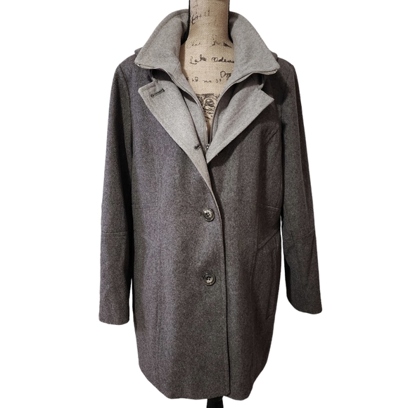 London Fog Jackets & Coats London Fog Wool Blend Peacoat Xl Poshmark